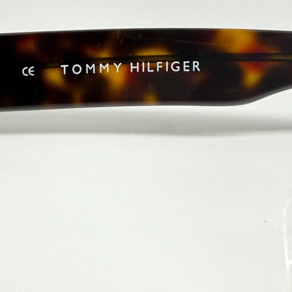 Tommy Hilfiger TH 7022 TO-1 Tortoise Rectangular Eyeglasses Frames 57-16-140